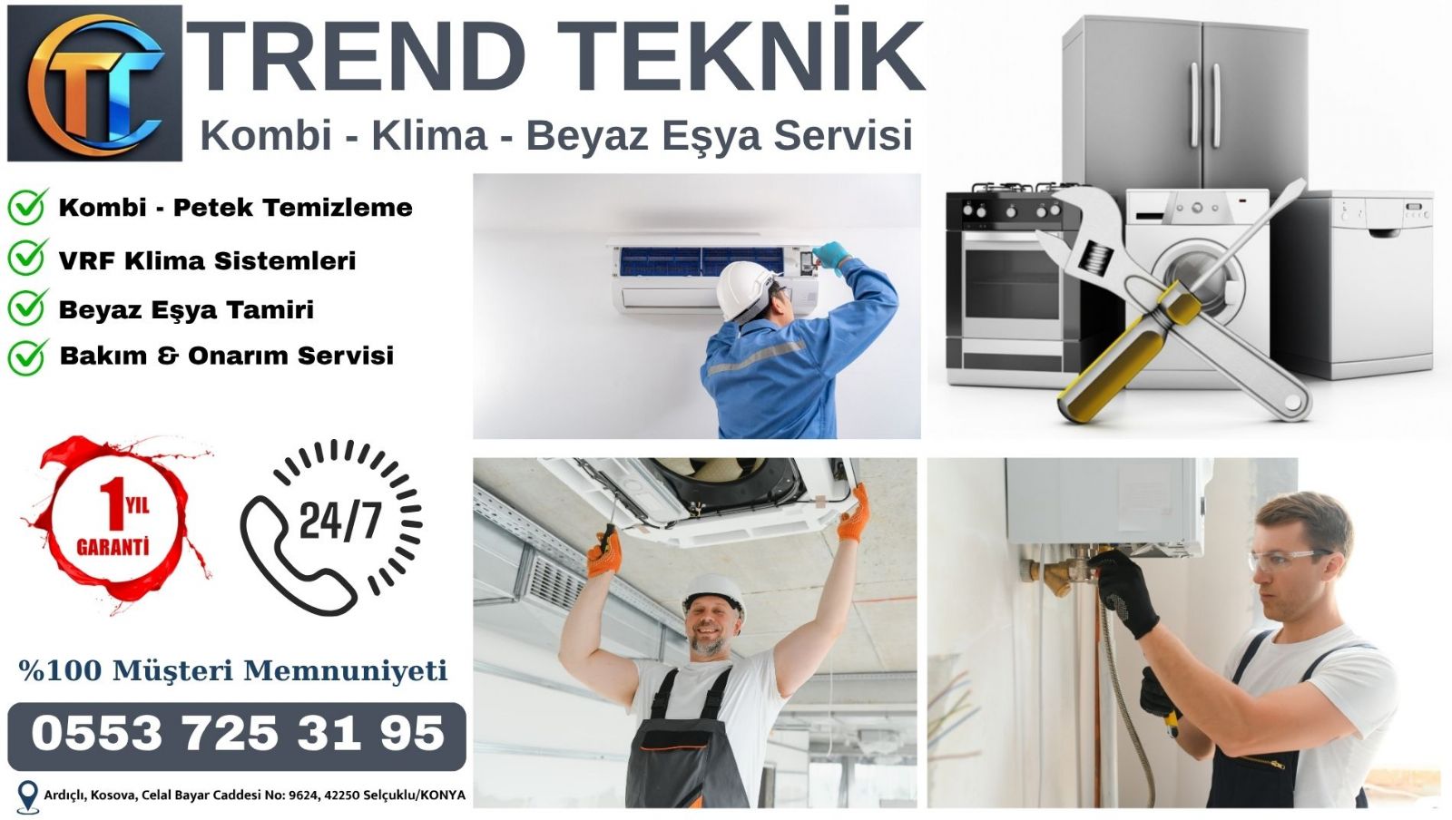 Konya Kombi Bakım Ücreti